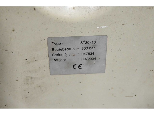 St 20/10 - 300 bar slanghaspel - afbeelding 2 van  3