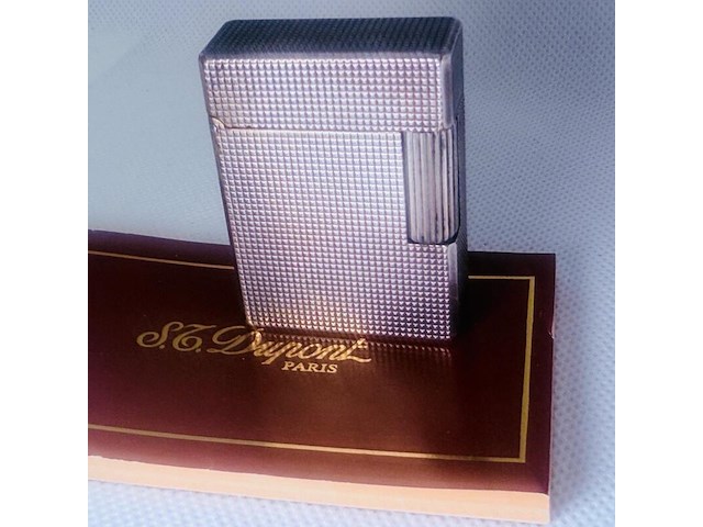 S.t. dupont ligne 1 silverplated aansteker - afbeelding 2 van  7