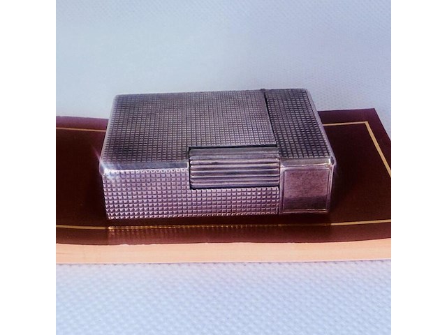 S.t. dupont ligne 1 silverplated aansteker - afbeelding 4 van  7