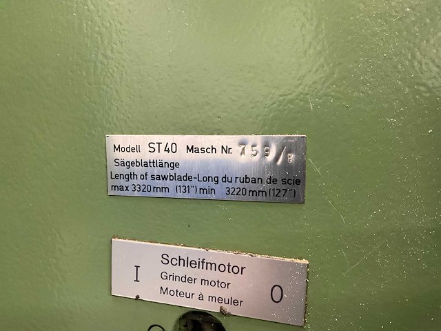 St40 metaallintzaagmachine - afbeelding 8 van  10