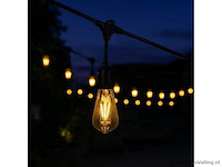 St64 amber filament lamp - 6w - e27 - dimbaar - ip20 (x40) - afbeelding 2 van  4