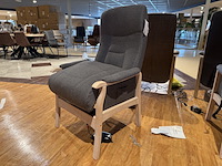 Sta-op stoel, grijs stof, elektrisch verstelbaar - afbeelding 1 van  3