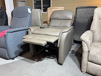 Sta-op stoel, taupe leder - afbeelding 2 van  3