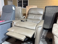 Sta-op stoel, taupe leder - afbeelding 3 van  3