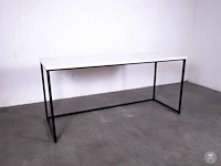 Sta-stamtafel met metalen onderstel - afbeelding 2 van  2