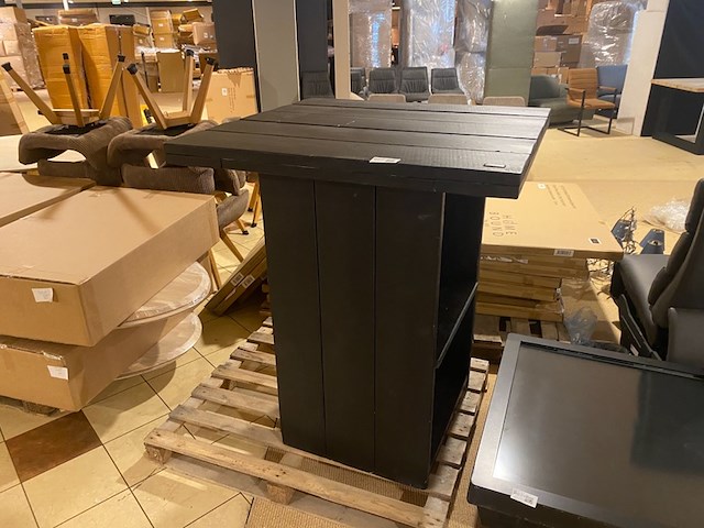 Sta tafel, zwart - afbeelding 1 van  6