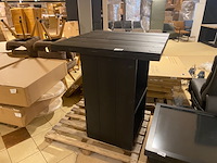 Sta tafel, zwart - afbeelding 1 van  6