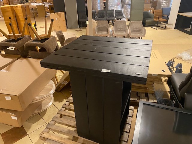 Sta tafel, zwart - afbeelding 2 van  6