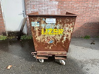 Staal afvalcontainer 1500x1050x1250 mm - afbeelding 2 van  5