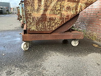 Staal afvalcontainer 1500x1050x1250 mm - afbeelding 4 van  5