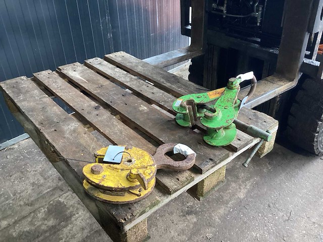 Staal klem (2x) - afbeelding 1 van  7