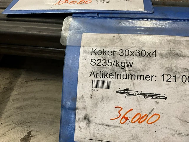 Staal koker (2x) - afbeelding 5 van  5