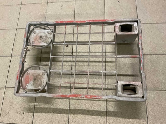 Staal kratten trolley (60x) - afbeelding 4 van  6