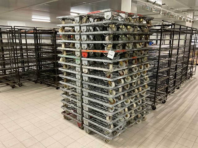Staal kratten trolley (60x) - afbeelding 5 van  6