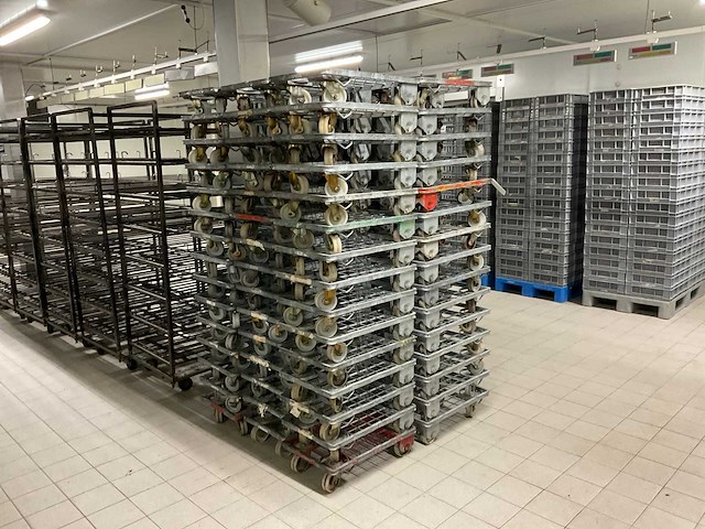 Staal kratten trolley (60x) - afbeelding 6 van  6