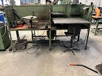 Staal las/werktafel - afbeelding 1 van  5