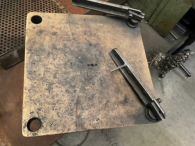 Staal las/werktafel - afbeelding 4 van  5