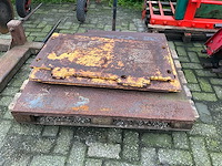 Staal plaat (3x) - afbeelding 1 van  1