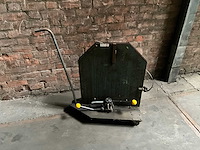 Staalbandhaspel + omsnoeringsapparaat - afbeelding 1 van  3