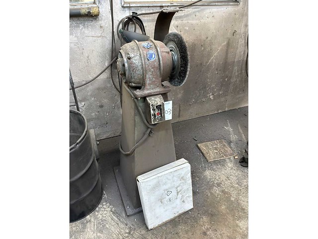 Staalborstel machine 400v - afbeelding 3 van  3