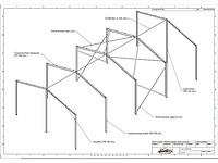 Staalconstructie 10 x 20 meter (200m2) - afbeelding 9 van  12