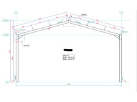 Staalconstructie 10 x 20 meter (200m2) - afbeelding 4 van  8