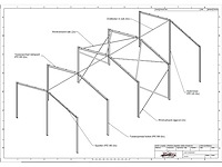 Staalconstructie 10 x 20 meter (200m2) - afbeelding 6 van  12