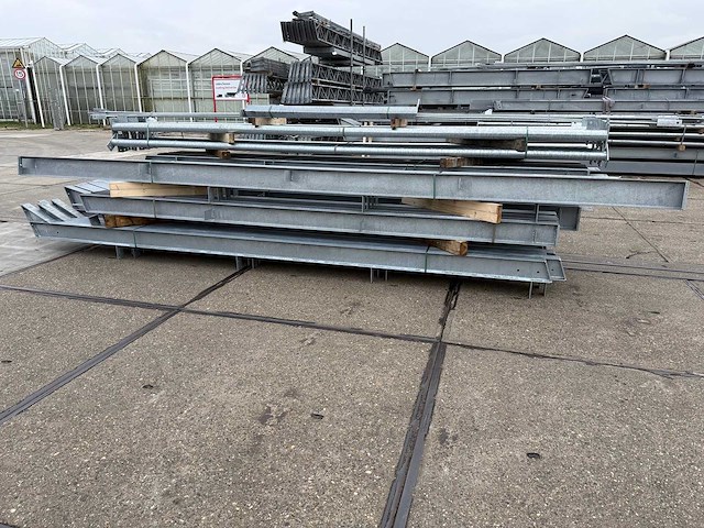 Staalconstructie 10 x 25 meter (250m2) - afbeelding 5 van  13