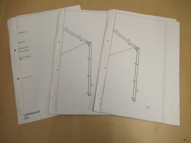 Staalconstructie 10 x 25 meter (250m2) - afbeelding 7 van  17