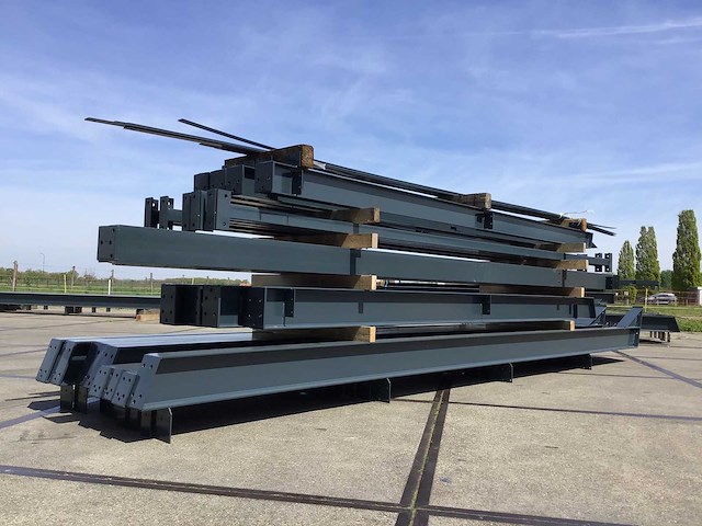Staalconstructie 11,6x20 meter (ca. 232 m2) - afbeelding 1 van  3