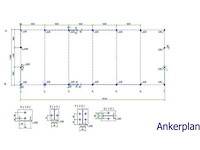 Staalconstructie 11,6x30 meter (ca. 348 m2) - afbeelding 8 van  8