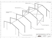 Staalconstructie 12 x 25 meter (300m2) - afbeelding 4 van  10