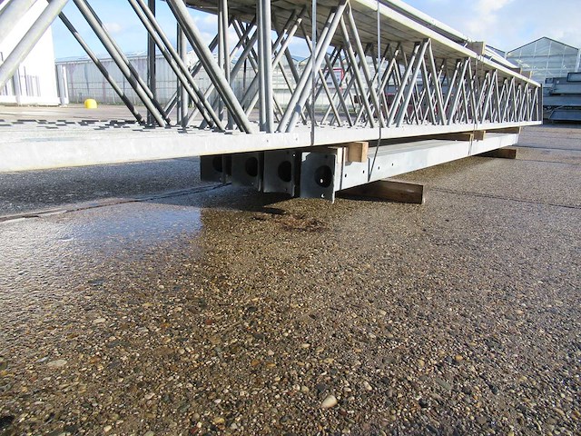 Staalconstructie 12.25 x 12.00 meter (147m2) - afbeelding 9 van  10