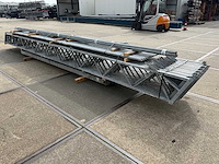 Staalconstructie 12.80 x 24.00 meter (307m2) - afbeelding 5 van  10