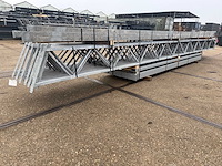 Staalconstructie 12.80 x 28.00 meter (358m2) - afbeelding 1 van  12