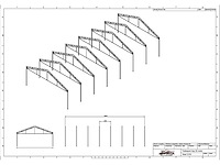 Staalconstructie 12.80 x 28.00 meter (358m2) - afbeelding 4 van  8
