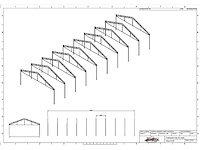 Staalconstructie 12.80 x 36.00 meter (460m2) - afbeelding 4 van  8
