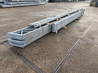 Staalconstructie 12.80 x 8.00 meter (102m2) - afbeelding 1 van  7