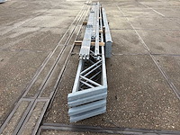 Staalconstructie 12.80 x 8.00 meter (102m2) - afbeelding 2 van  7