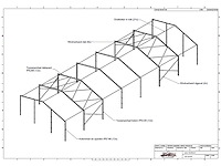 Staalconstructie 13 x 35 meter (455m2) - afbeelding 9 van  15