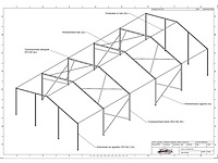 Staalconstructie 13.10 x 25.00 meter (327m2) - afbeelding 11 van  17