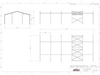 Staalconstructie 14 x 25 meter (350m2) - afbeelding 5 van  13