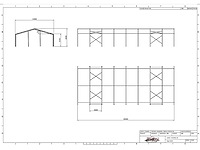 Staalconstructie 14.80 x 40.00 meter (592m2) - afbeelding 10 van  20
