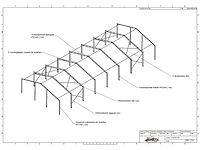 Staalconstructie 14.80 x 40.00 meter (592m2) - afbeelding 14 van  20