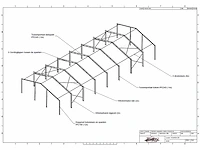 Staalconstructie 14.80 x 40.00 meter (592m2) - afbeelding 14 van  20