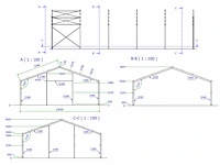 Staalconstructie 14x25 meter (ca. 350 m2) - afbeelding 9 van  9