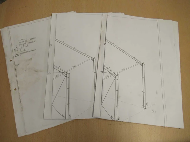 Staalconstructie 15 x 30 meter (450m2) - afbeelding 17 van  18