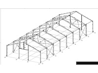 Staalconstructie 15 x 40 meter (600m2) - afbeelding 16 van  22