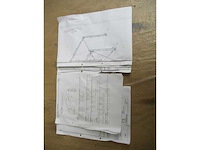 Staalconstructie 15 x 40 meter (600m2) - afbeelding 2 van  2