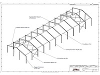 Staalconstructie 15 x 55 meter (825m2) - afbeelding 12 van  18